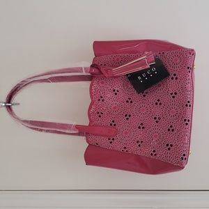 Buco lattice pink bag